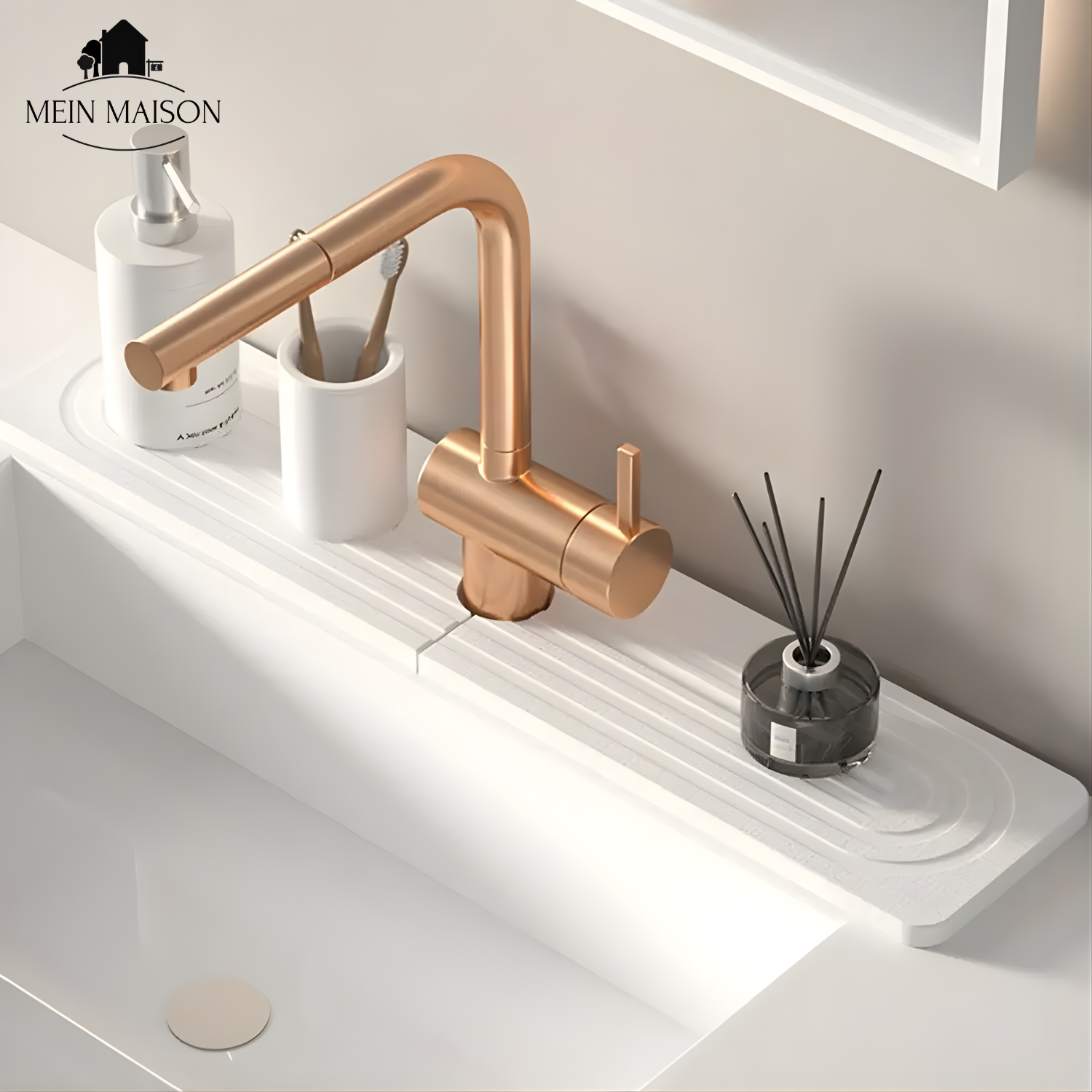 Absorbierende Steinmatte für Spülenbereiche