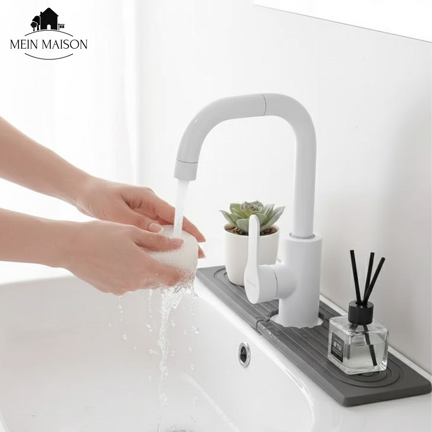 Absorbierende Steinmatte für Spülenbereiche