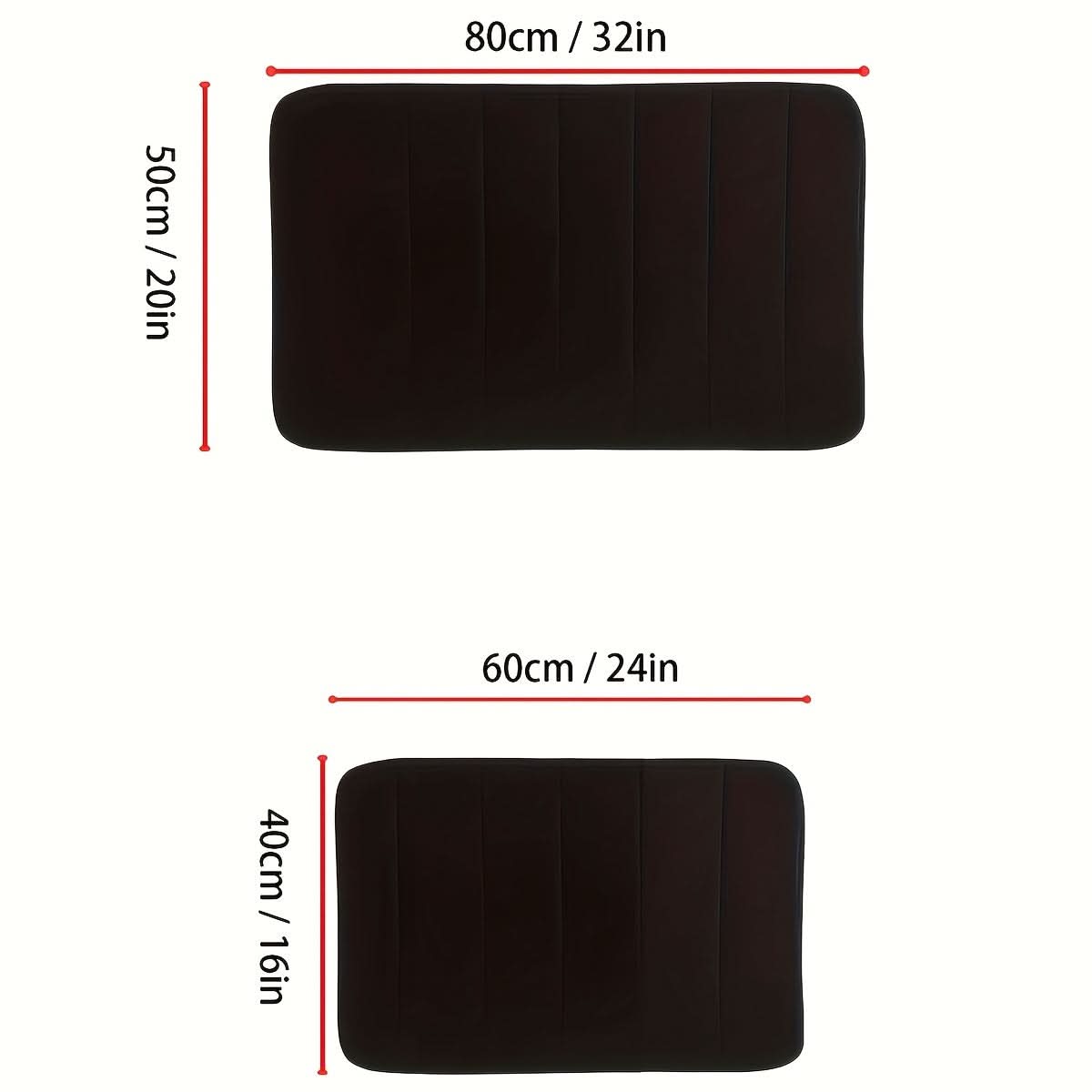 Badematte rechteckig