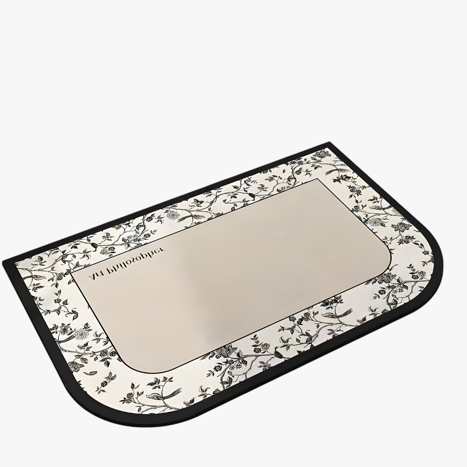 Badematte rechteckig