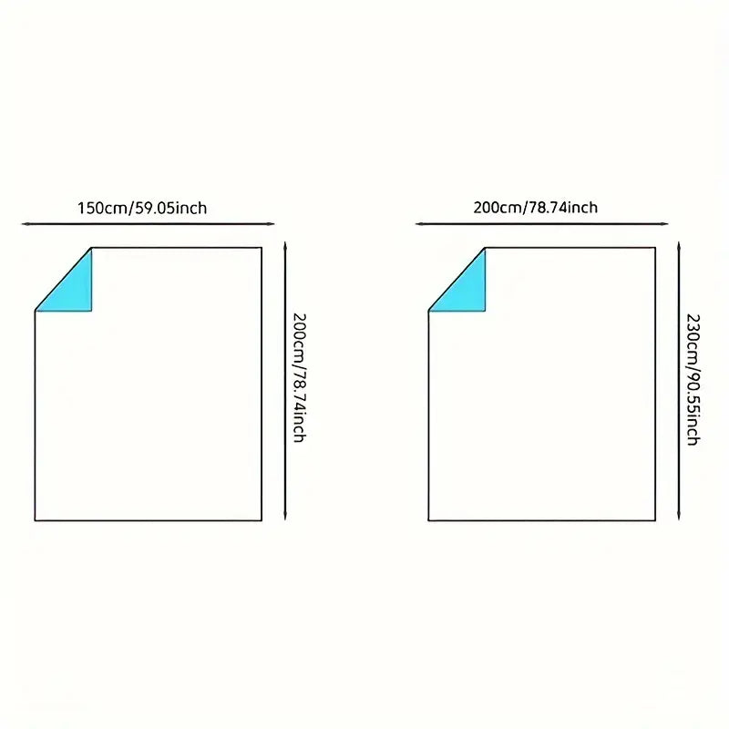 Bettdecke Winter 3-lagig gesteppt