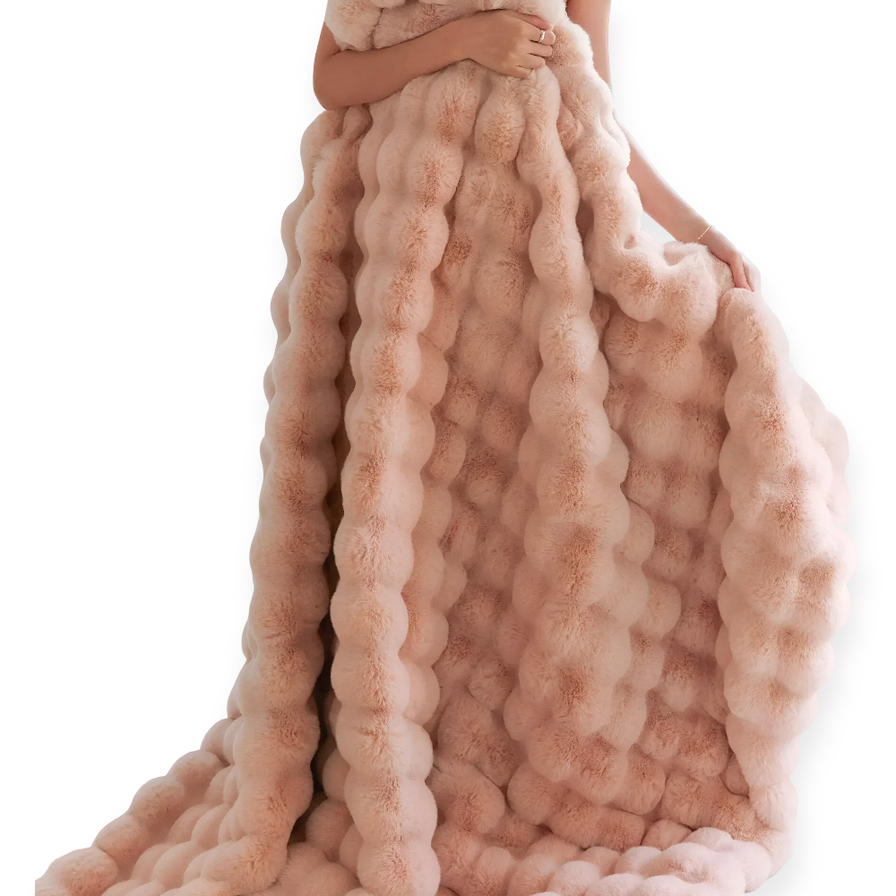 Karierte Kuscheldecke