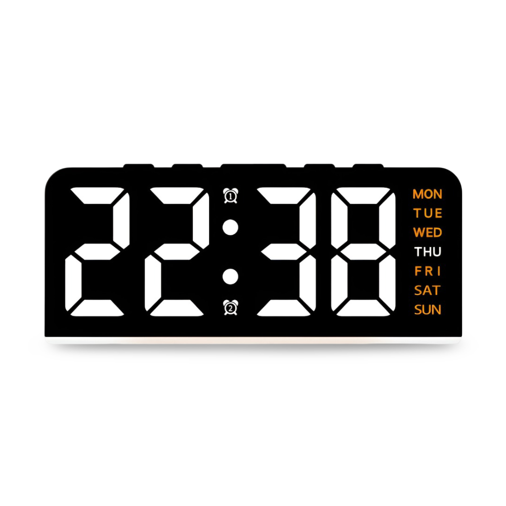 Digitaler Wecker mit Licht