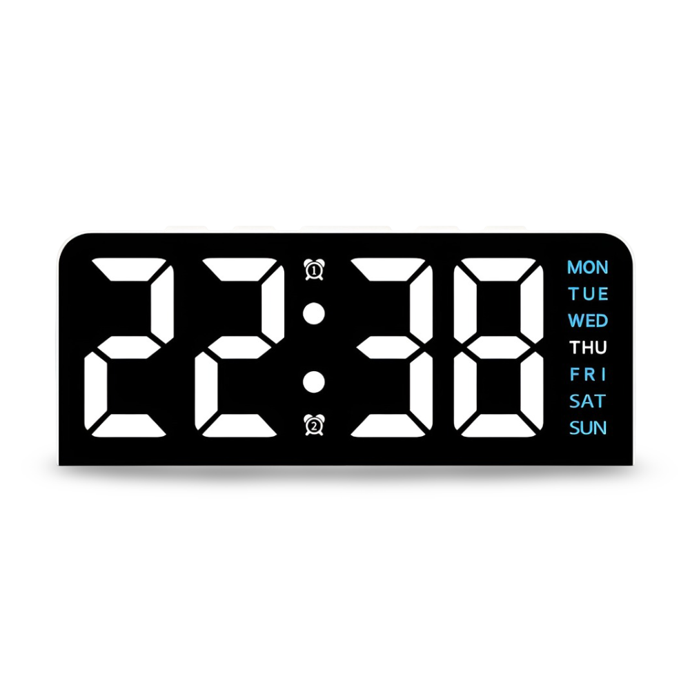 Digitaler Wecker mit Licht