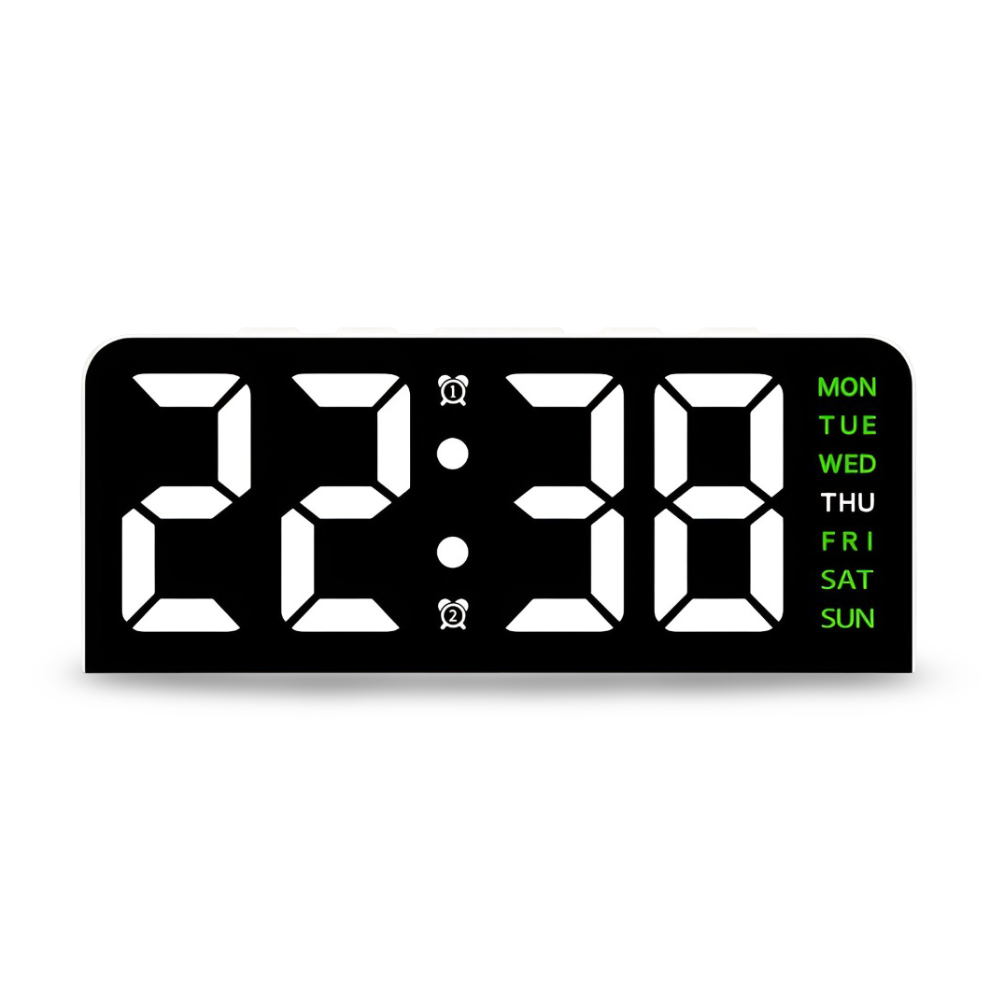 Digitaler Wecker mit Licht