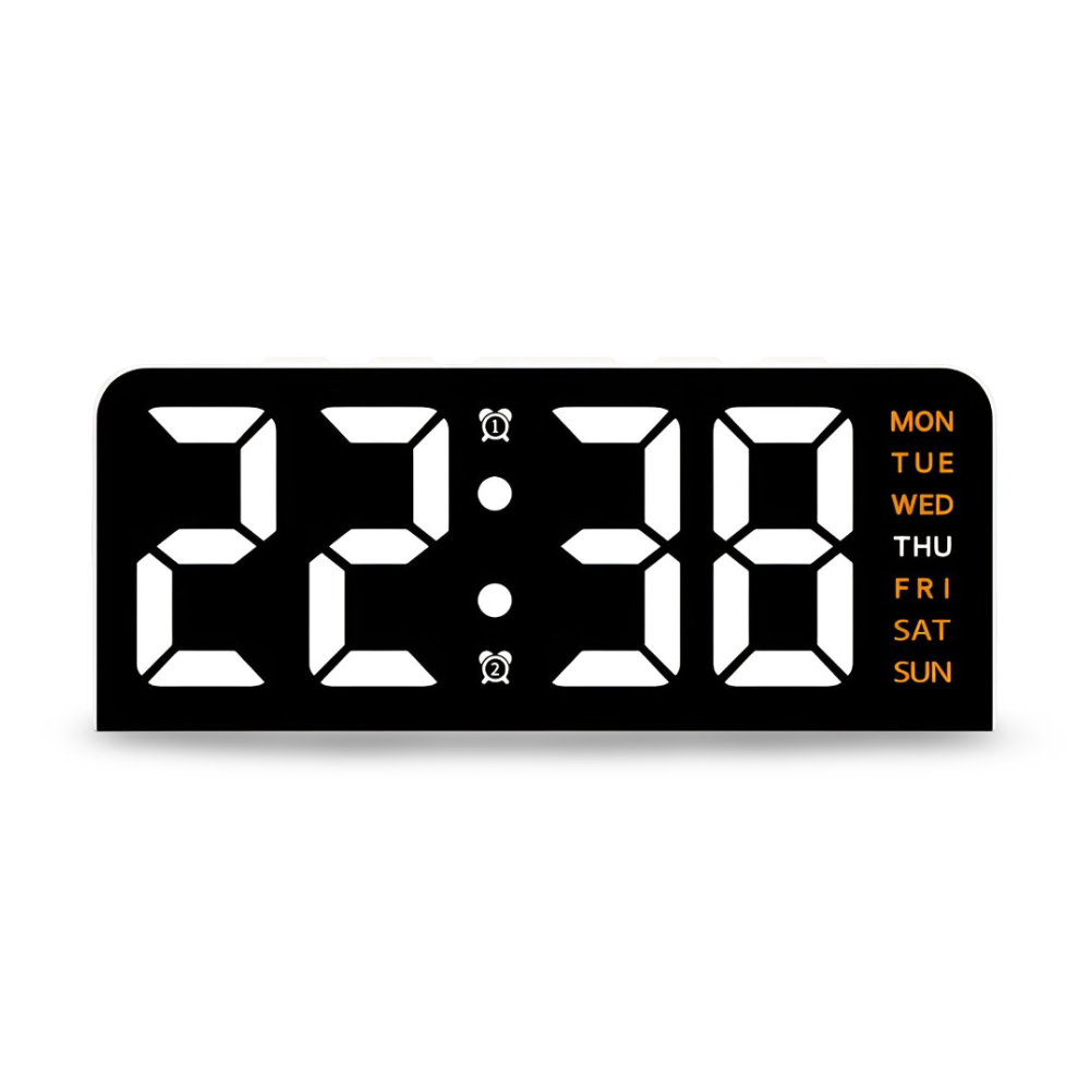 Digitaler Wecker mit Licht