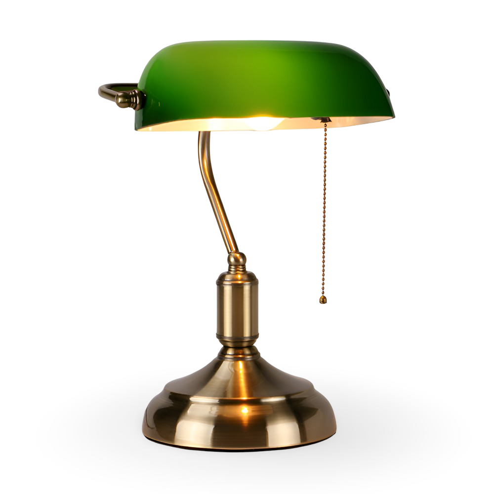 Schreibtischlampe hoch