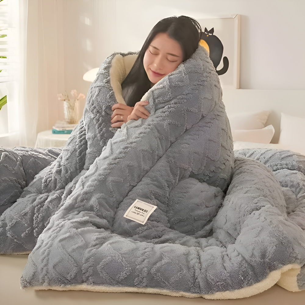 Bettdecke dick doppelseitig