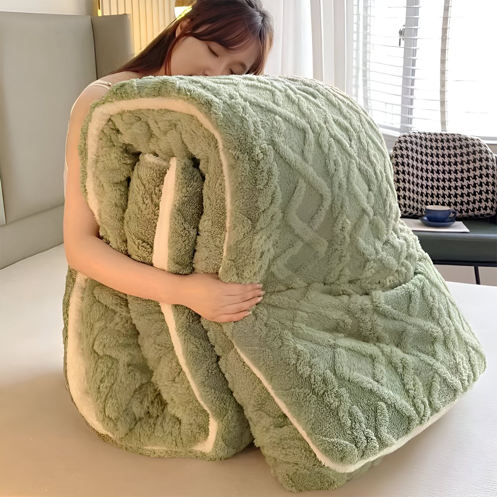 Bettdecke dick doppelseitig