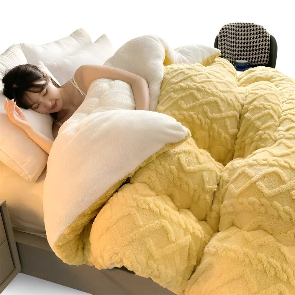 Bettdecke dick doppelseitig