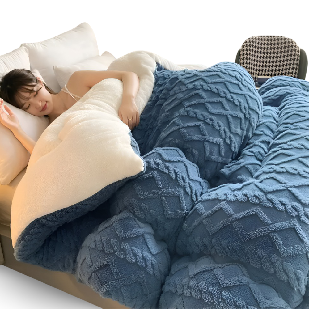 Bettdecke dick doppelseitig