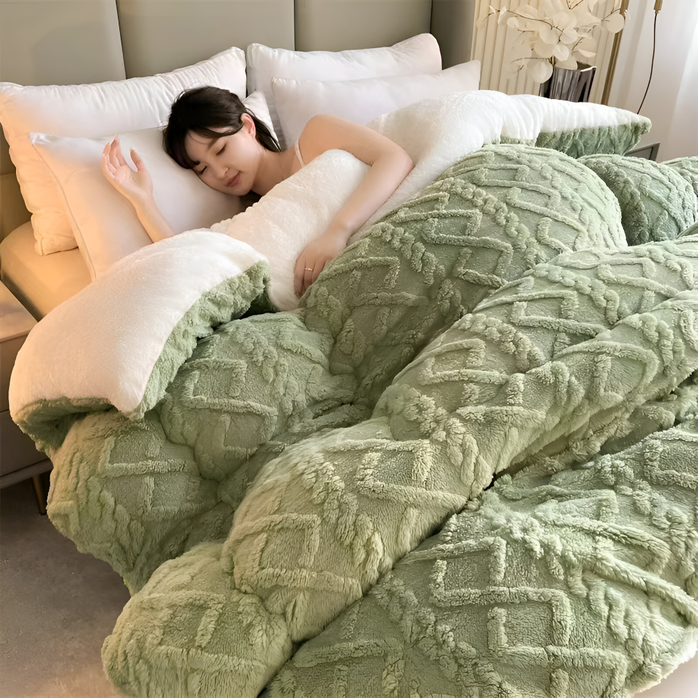 Bettdecke dick doppelseitig