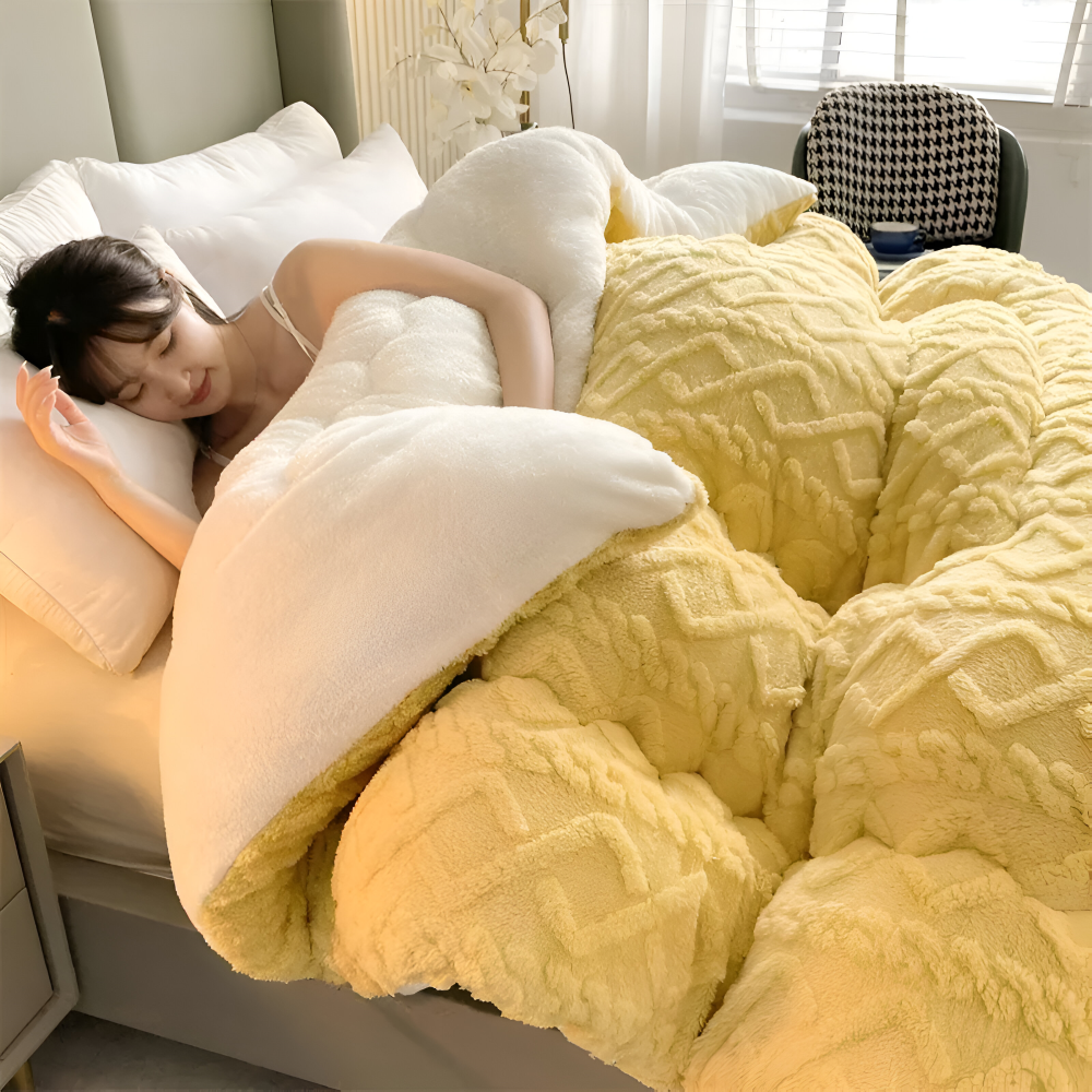 Bettdecke dick doppelseitig