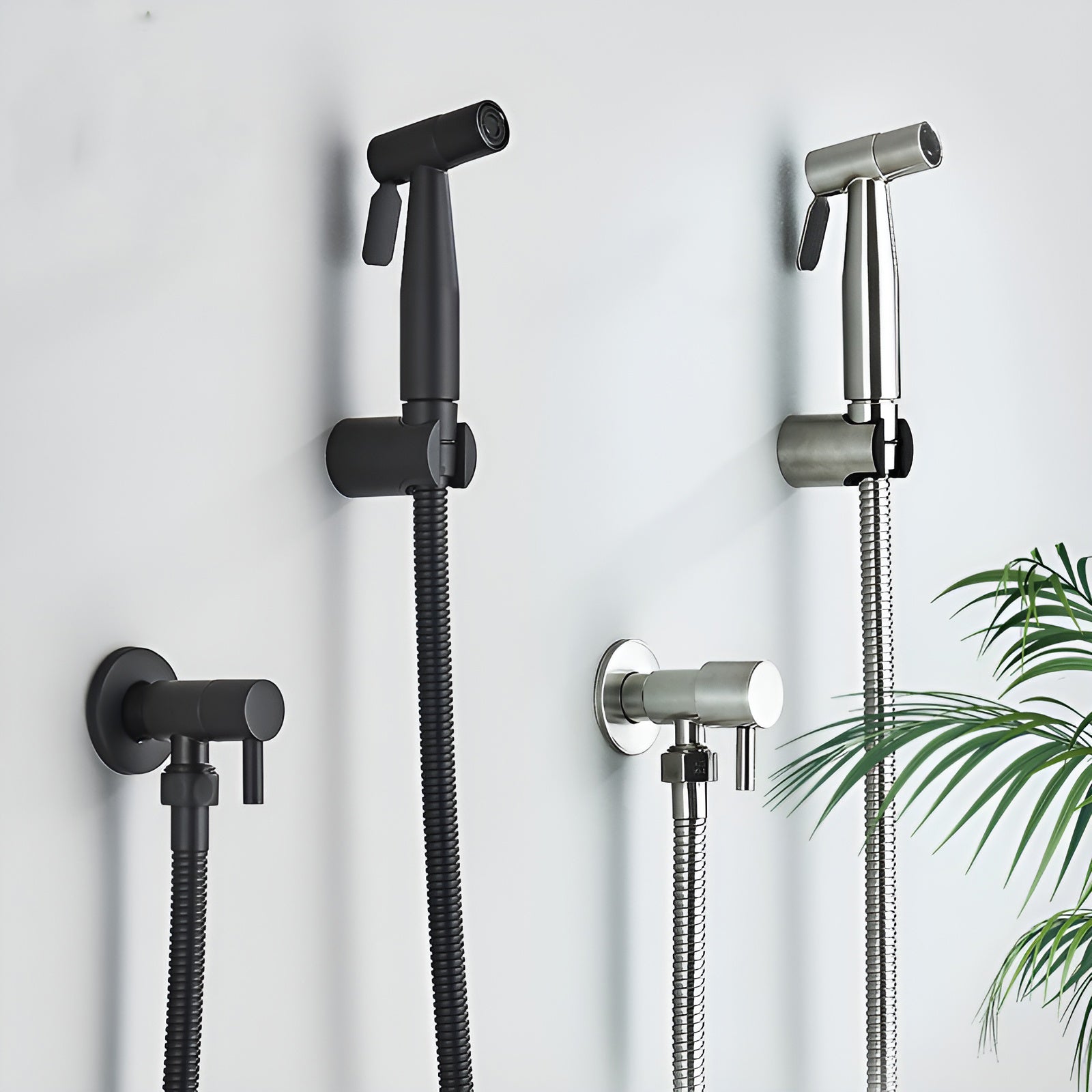 Bidet-Sprühkopf mit Wandhalterung