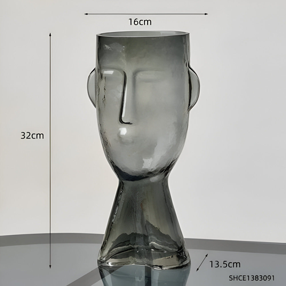 Künstlerische Kopf-Form Vase