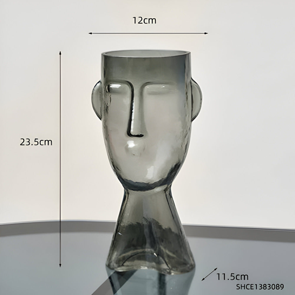 Künstlerische Kopf-Form Vase