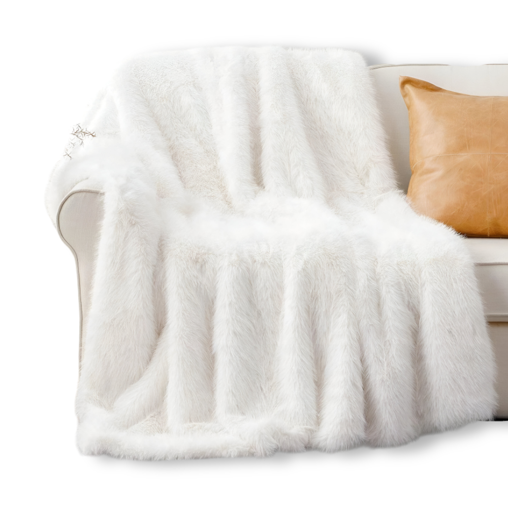 Kunstfell Wurfdecke Groß