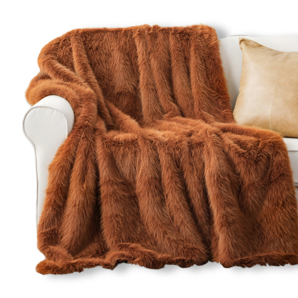 Kunstfell Wurfdecke Groß