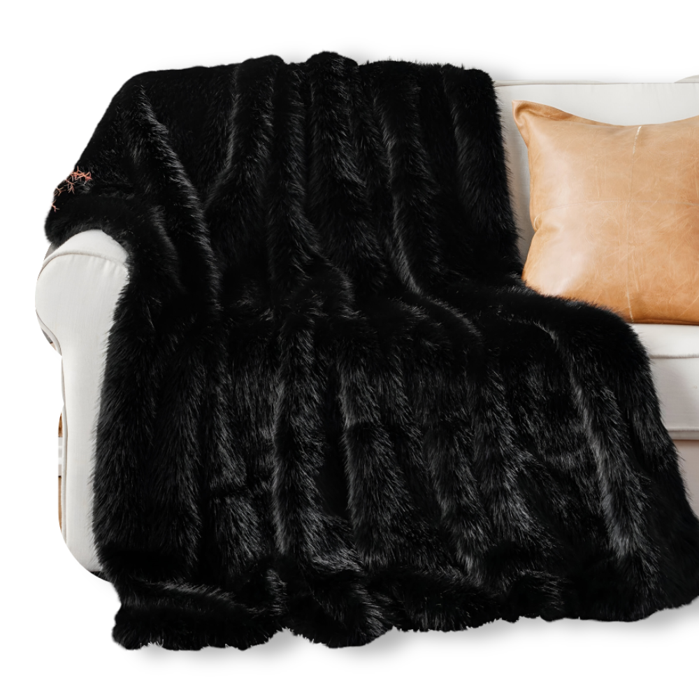 Kunstfell Wurfdecke Groß