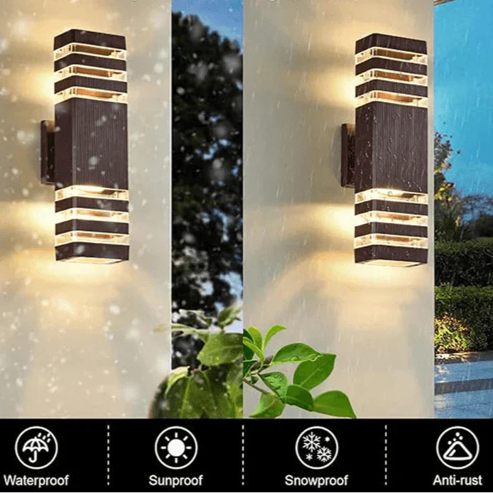 Außenwandleuchte mit E27 Fassung