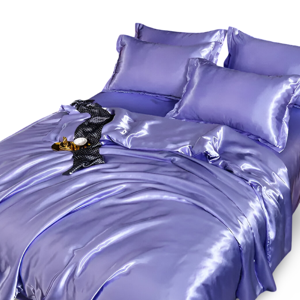 Bettdecke mit Kopfkissenbezügen